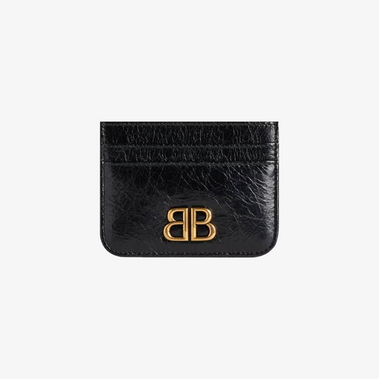 Balenciaga Monaco Card Holder Black