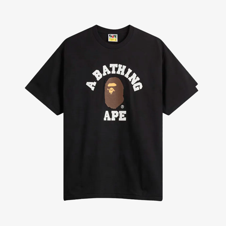 Bape A Bathing Ape College T-shirt Black