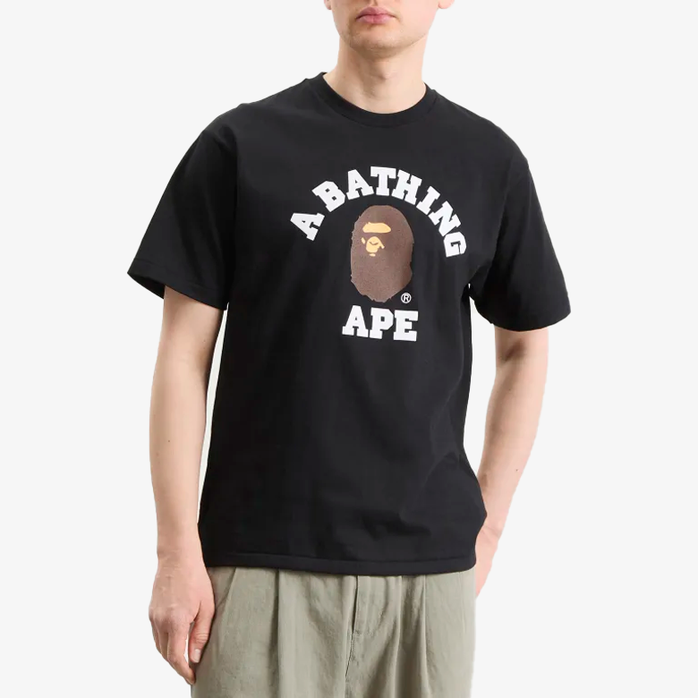 Bape A Bathing Ape College T-shirt Black