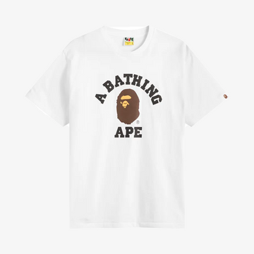 Bape A Bathing Ape College T-shirt White