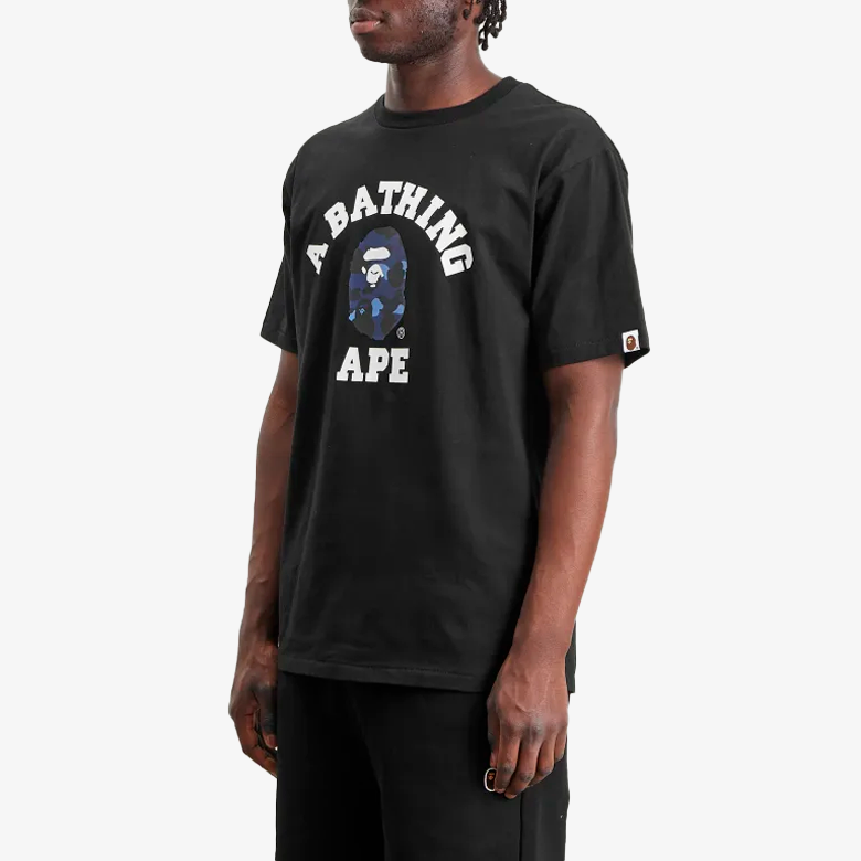Bape A Bathing Ape Colour Camo College T-shirt