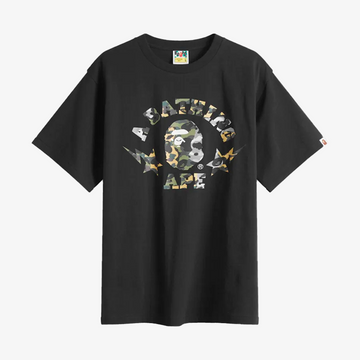 BAPE A Bathing Ape 1st Camo Crazy Sta College T-shirt