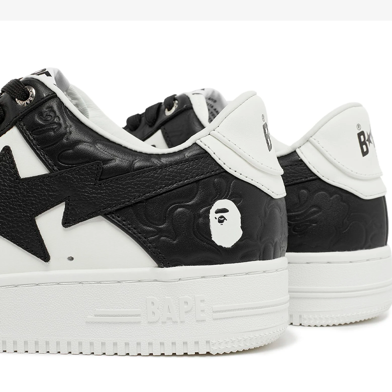 Bape Sta Low Line Camo Black White