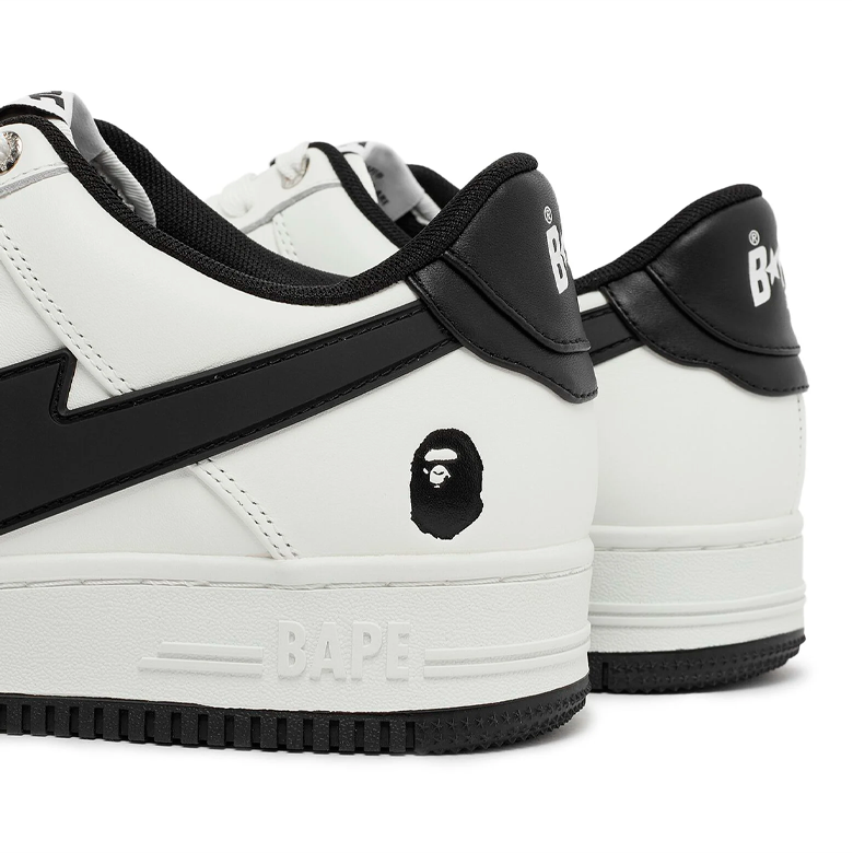 A Bathing Ape Bape Sta OS #2 White Black