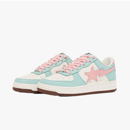 Bape Sta Low Green Blue Pink