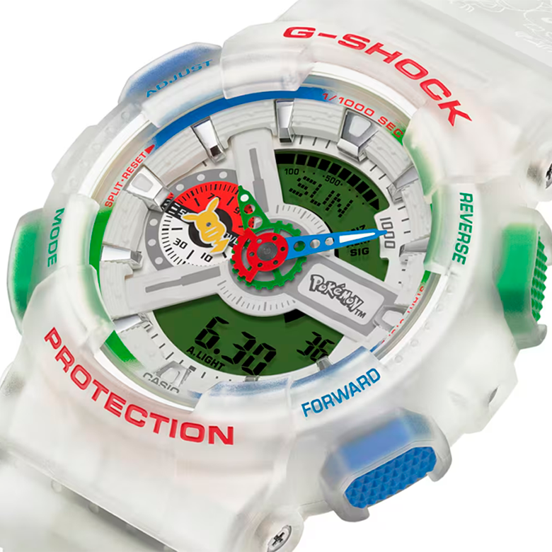 Casio G-Shock x Pokemon 30th Anniversary GA-110PKM-7A