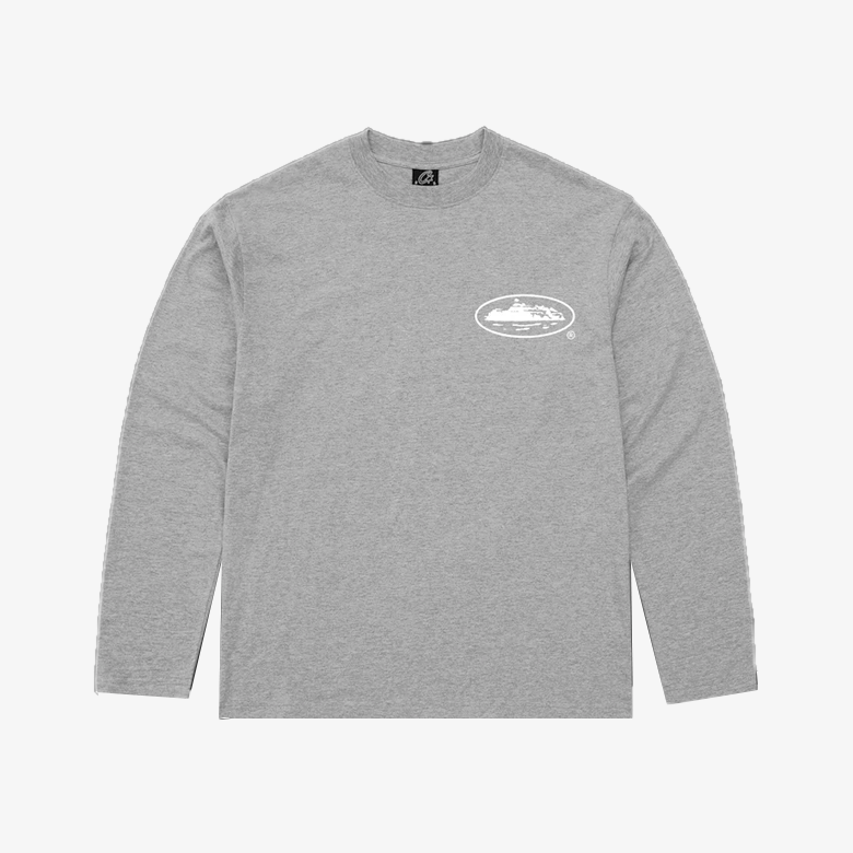 Corteiz Longsleeve Grey Alcatraz