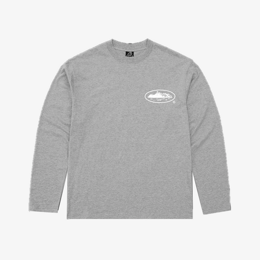 Corteiz Longsleeve Grey Alcatraz