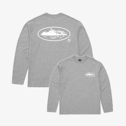 Corteiz Longsleeve Grey Alcatraz