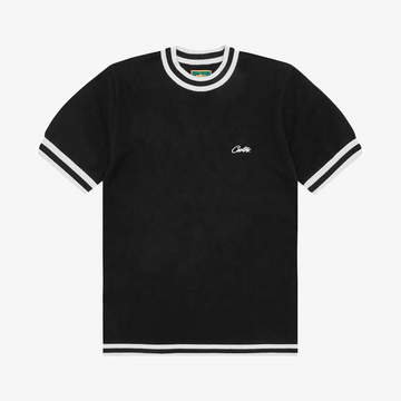 Corteiz Deala Knit Tee Black
