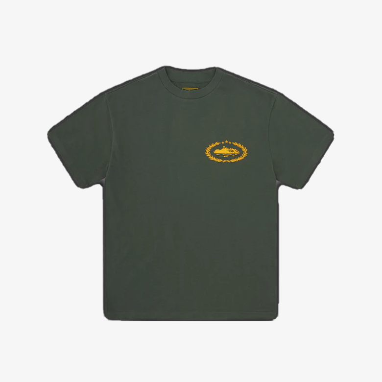 Corteiz Royale HEAVYWEIGHT TEE Forest Green