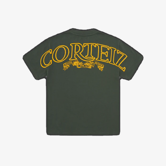 Corteiz Royale HEAVYWEIGHT TEE Forest Green