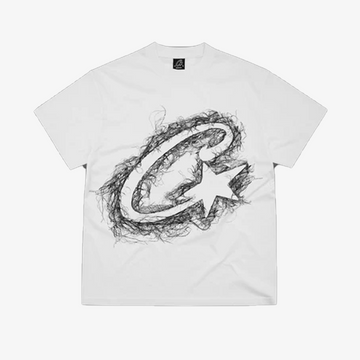 Corteiz C Star String Tee White