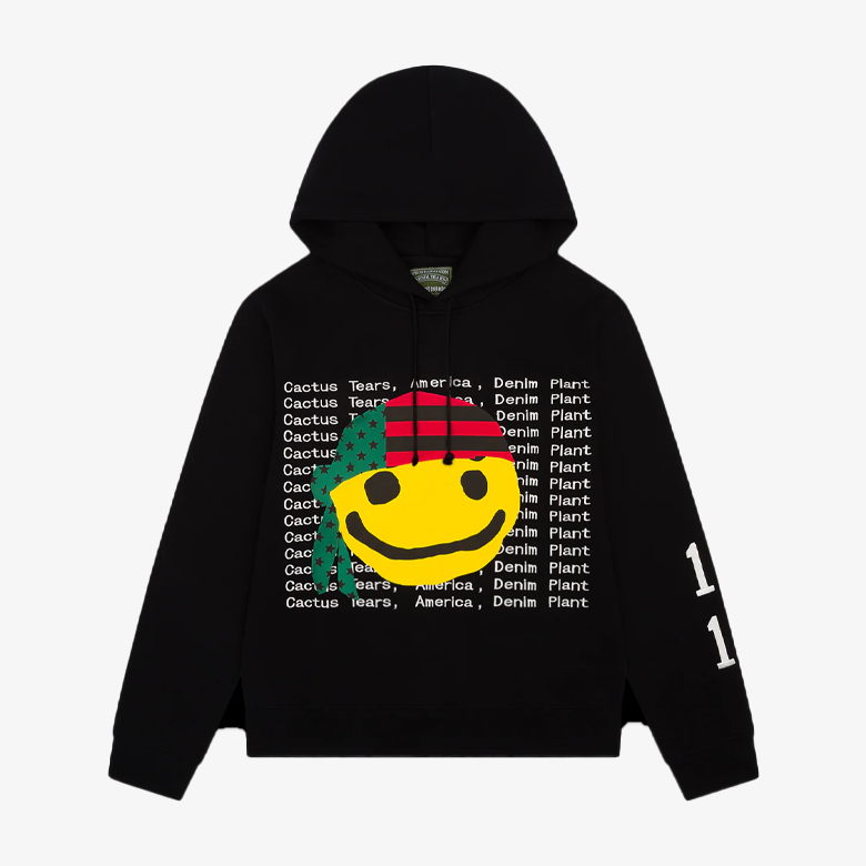 Denim Tears x CPFM Cactus Tears Hoodie Black