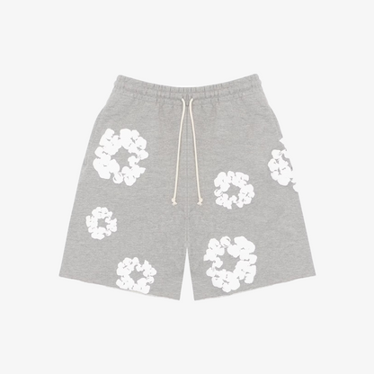 Denim Tears The Cotton Wreath Shorts Grey