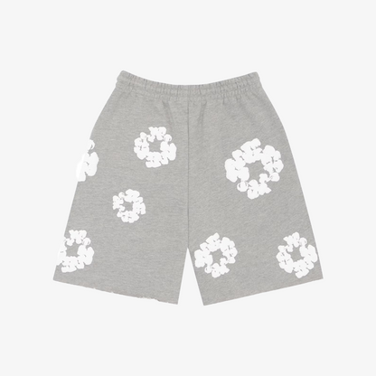 Denim Tears The Cotton Wreath Shorts Grey