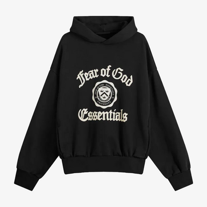 Fear of God ESSENTIALS Heavy Fleece Vintage Shrunken Hoodie