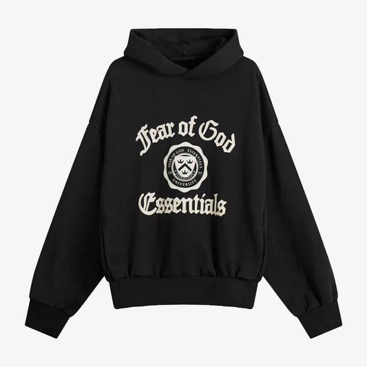 Fear of God ESSENTIALS Heavy Fleece Vintage Shrunken Hoodie