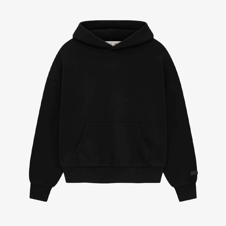 Fear of God Essentials Hoodie Jet Black