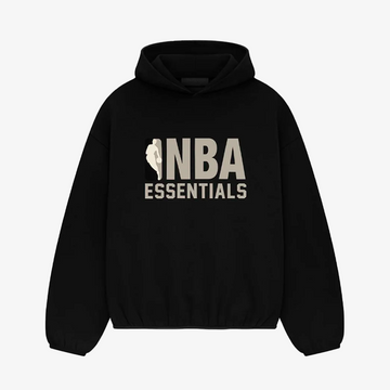 Fear of God Essentials NBA Black Hoodie