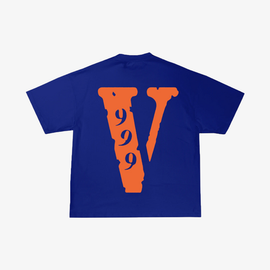 Juice Wrld x Vlone 999 Tee Blue