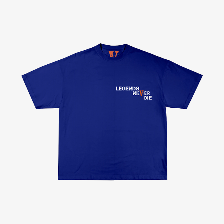 Juice Wrld x Vlone 999 Tee Blue
