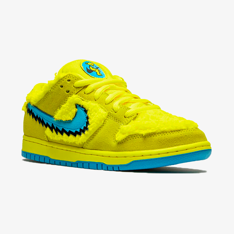 Nike Dunk Low Sb Grateful Dead Bears Opti Yellow