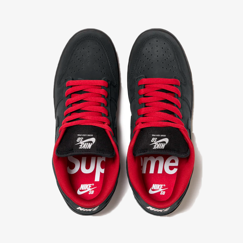 Nike Dunk Low Sb Supreme 94 Black