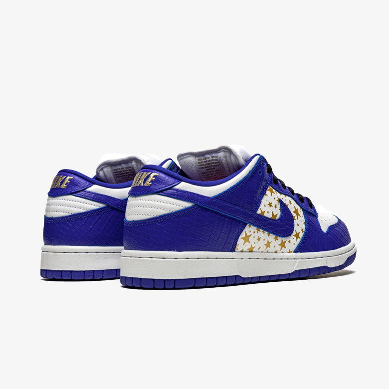 Nike Dunk Low Sb Supreme Stars Hyper Blue