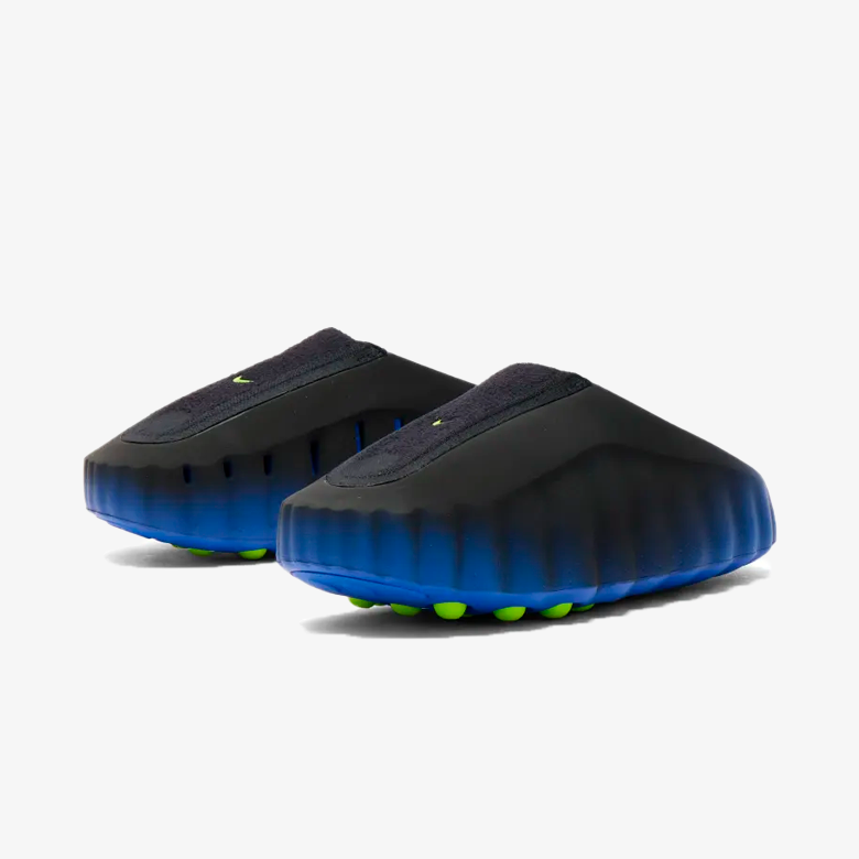 Nike Mind 001 Flyknit Slide Hyper Royal Black