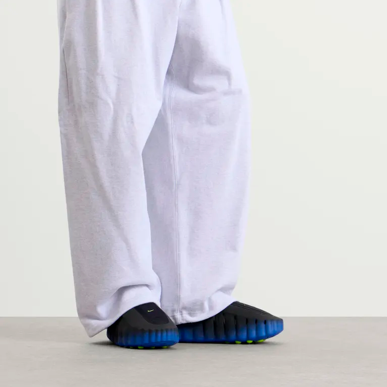 Nike Mind 001 Flyknit Slide Hyper Royal Black