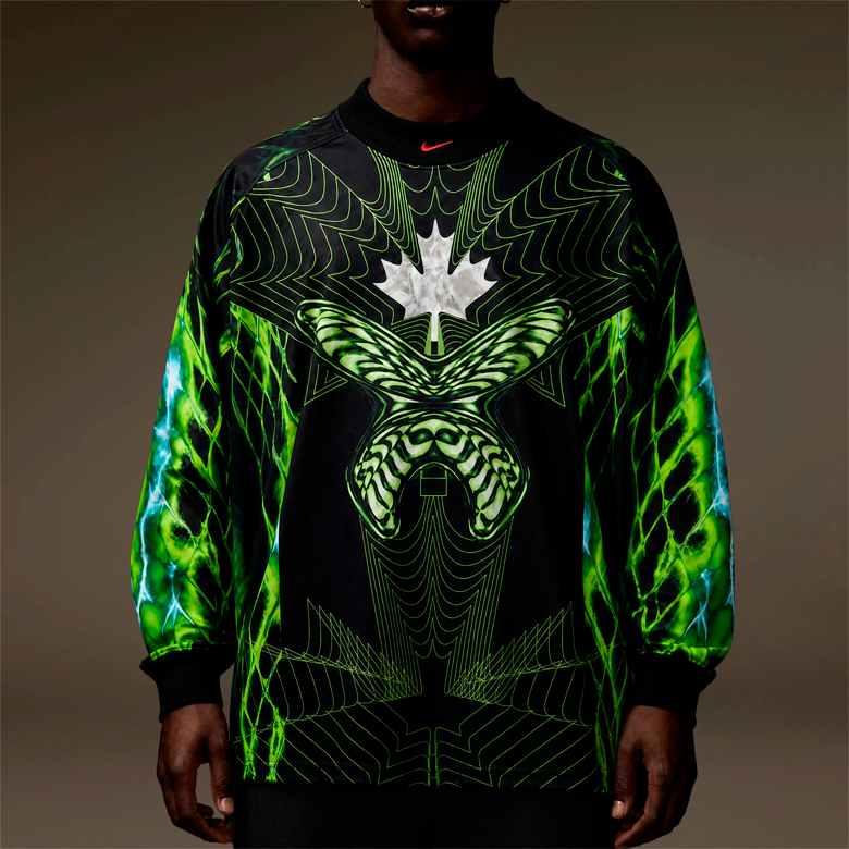 Nike x NOCTA Canada X2 World Cup 2026 Borealist L/S Goalkeeper Jersey