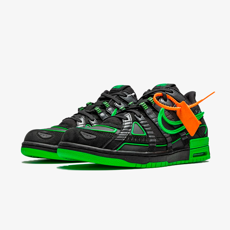 Nike Air Rubber Dunk Off-White Green Strike