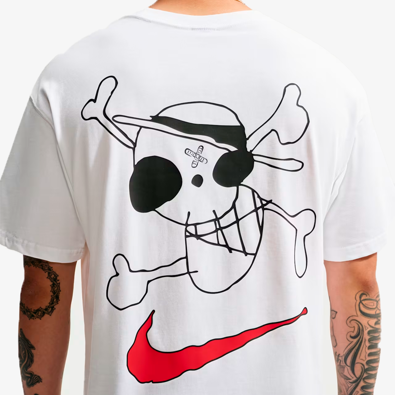 Nike x One Piece Graphic T-Shirt White