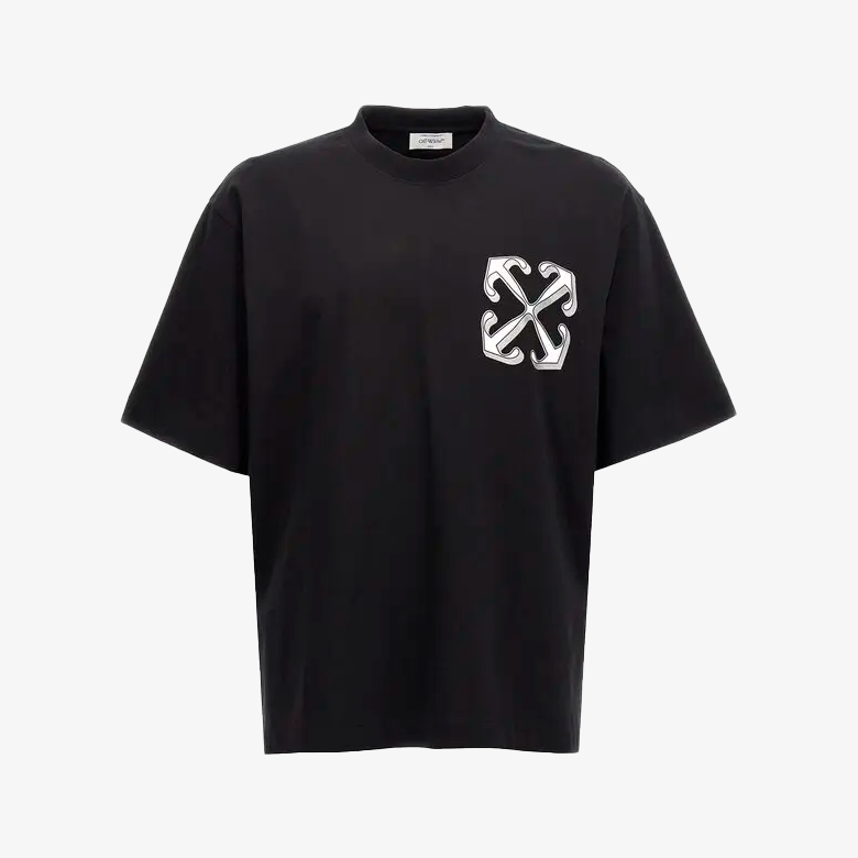 Off-White Dragon Skate Black Tee