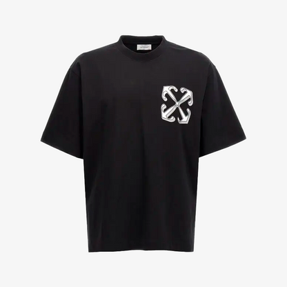 Off-White Dragon Skate Black Tee