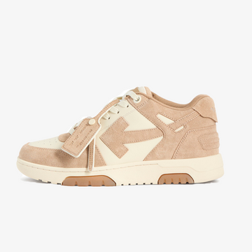OFF-WHITE Out Of Office Low Tops Beige Brown