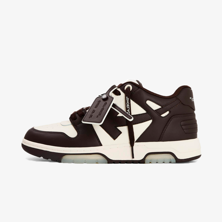 Off-White Out Of Office Chocolate Brown
