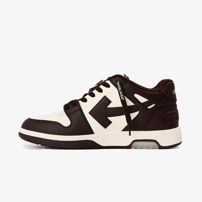 Off-White Out Of Office Chocolate Brown