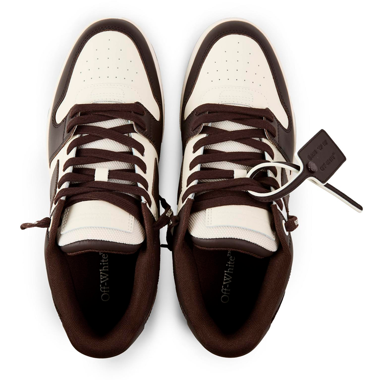 Off-White Out Of Office Chocolate Brown