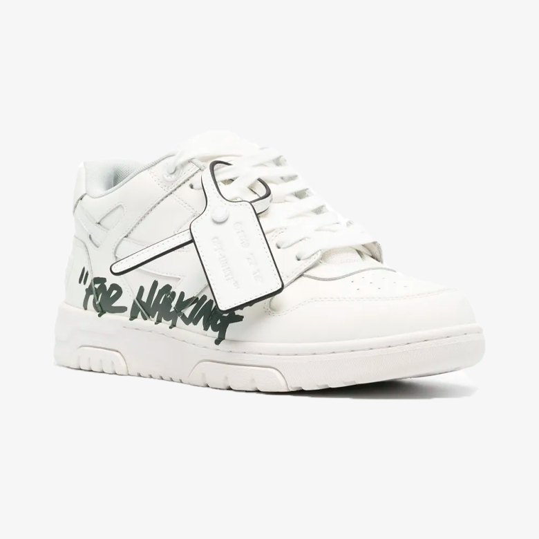 Off-White Out Of Office “For Walking” White Green