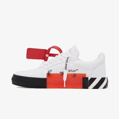 Off-White Vulcanized Low Canvas White Blue