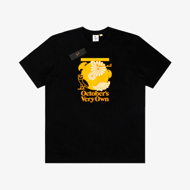 OVO Drake Arabic Tee Black