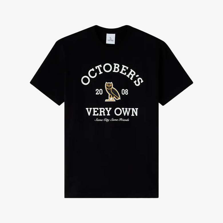 OVO Drake Collegiate Tee Black