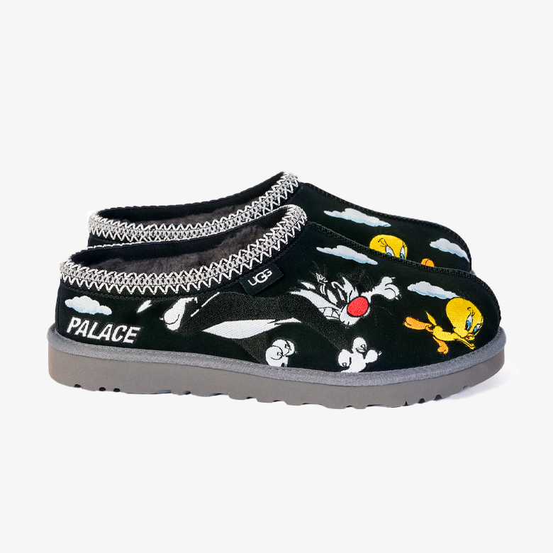 UGG Tasman Slipper Palace x Looney Tunes Black