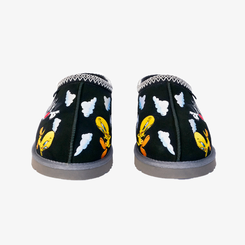 UGG Tasman Slipper Palace x Looney Tunes Black
