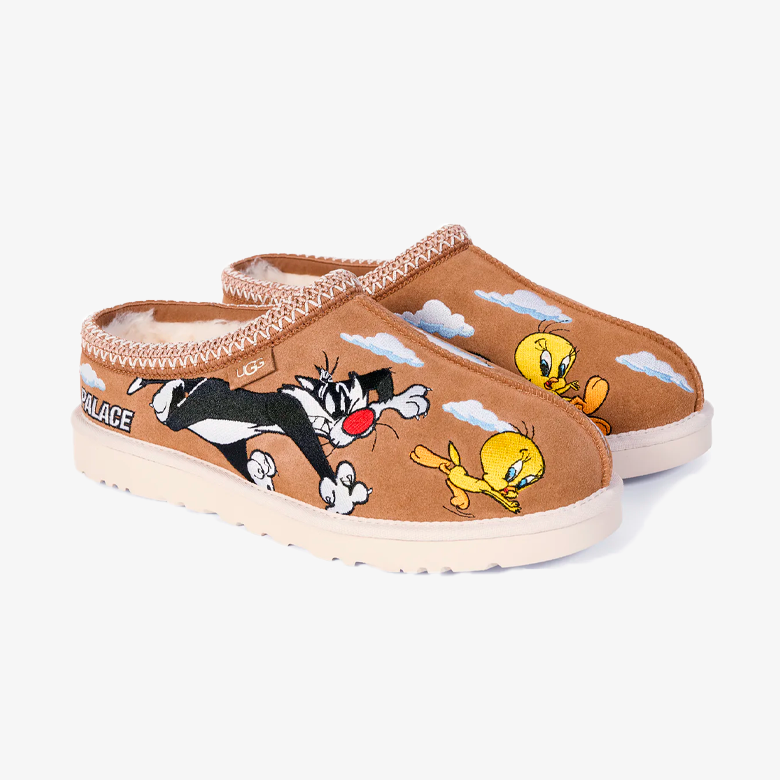 UGG Tasman Slipper Palace x Looney Tunes Chestnut