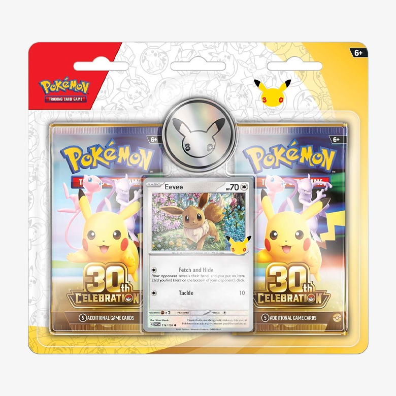 Pokémon 30th Celebration 2 Pack Blister