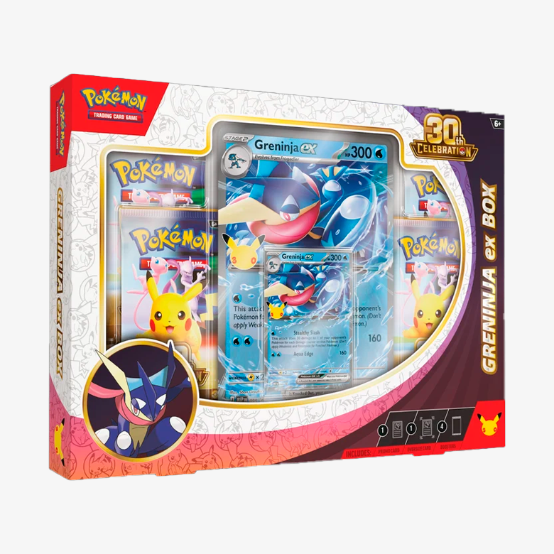 Pokémon 30th Celebration Ex Box Greninja