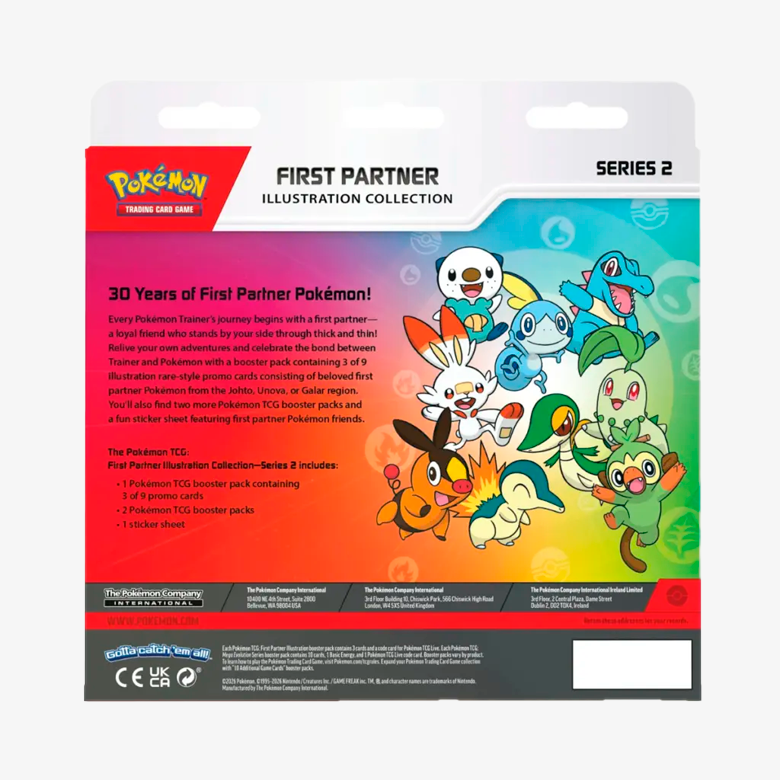 Pokémon First Partner Illustration Collections Series 2